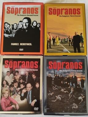 Sopranos DVD box sets Complete Seasons 2,3,4 & 5 Iconic HBO Show